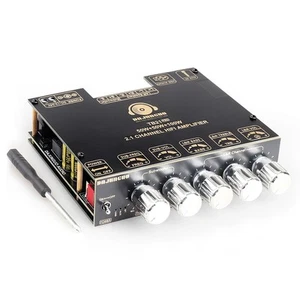 -TB21 PRO 2.1-Kanal 5.2 Stereo-Bluetooth-Verstärkerplatine 50 W + 50 W +6040 - Bild 1 von 10