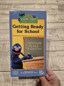 Sesame Street: Getting Ready For School (VHS, 1987) - Bild 1 von 5