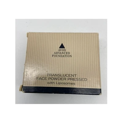 Avon Advanced Foundation Translucent Face Powder Pressed Light Medium Liposomes - Image 1 of 4