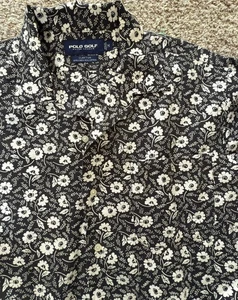 Vintage 90s Polo Golf Ralph Lauren "Clayton" Shirt Size Medium - Picture 1 of 11