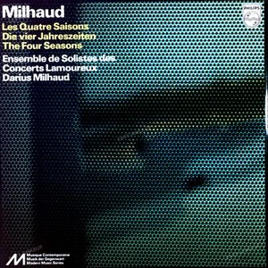 Darius Milhaud - Les Quatre Saisons = The Four Seasons Vier Jahreszeiten LP . - Picture 1 of 1