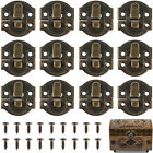 10pcs Antique Bronze Cabinet Latches Hasp for Jewelry Box