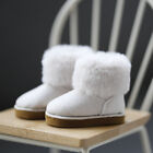 Mini bottes de neige hiver chaussures multicolores maison de poupée échelle 1/6 BJD