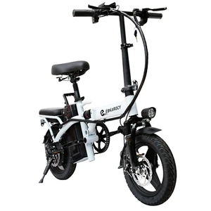14" 400W Folding Electric Bike for Adults Teens, 48V  Commuter City Ebike 22mph - Picture 1 of 24