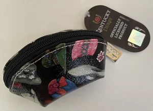 KENTUCKY DERBY COIN PURSE Black With Colorful Hats Derby 2009 W/tags! - Picture 1 of 7