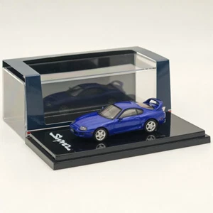 Hobby Japan 1:64 Toyota SUPRA RZ JZA80 with Active Spoiler Parts Blue Diecast - Picture 1 of 7