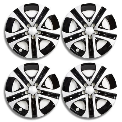 Set of 4 17" Hub Caps Full R17 Wheel Covers For 2013-2018 Toyota Rav4 LE - Image 1 of 4