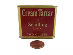 Lata tarter crema chelín vintage - A Schilling & Company San Francisco - Imagen 1 de 6