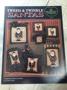 KREUZSTICH BLATT TWEED UND TWINKLE WEIHNACHTSMÄNNER #41 Need'l Love Company - Bild 1 von 5