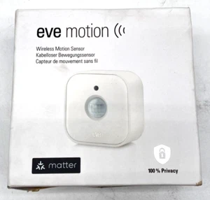 Eve Motion Wireless Motion Sensor 120 Degrees, IPX3 Water Resistance - Picture 1 of 5