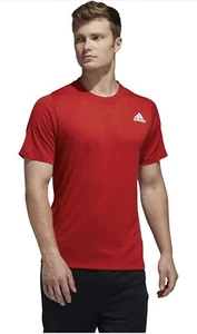 adidas Men's Freelift Sport Tee, Medium, Scarlet - Picture 1 of 5