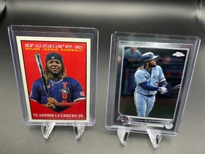 2020 Topps Chrome & 2022 Topps Heritage Vladimir Guerrero Jr. Blue Jays Lot - Bild 1 von 10