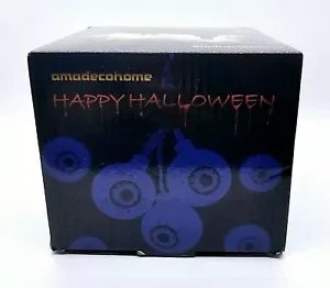 NEW Amadecohome Halloween 30 Blue LED Flashing Eyeball String Lights 16.4 Feet - Picture 1 of 4