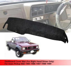 (RHD) Interior Dashboard Mat Cover For Isuzu KBZ Pickup 1985 1986 1987 1988 1989 - Picture 1 of 5