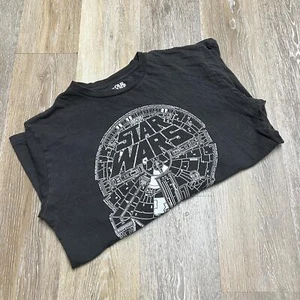 Camisa Pullover Gris Manga Larga Cuello Redondo Gráfica Star Wars Para Hombre Talla Mediana - Imagen 1 de 9