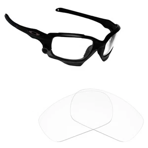 Hawkry Replacement Lenses for-Oakley Racing Jacket Sunglass HD Clear - Picture 1 of 3