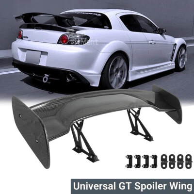 Alerón trasero 57" estilo fibra de carbono para Mazda RX-8 2004-2011 RX7 Foto 1 de 4