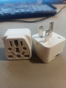 AC Wall Plug Converter Adapter - US To Any - US to UK, AU, EU, IT, IND, IN, ETC - Picture 1 of 5