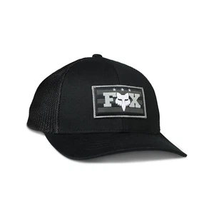 Fox Racing YOUTH Flexfit Hat Baseball Cap Unity Black One Size - Picture 1 of 2