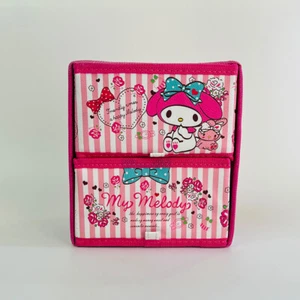 My Melody Anime Folding Container Case Storage Box Makeup Girl Cute Cartoon - Picture 1 of 11
