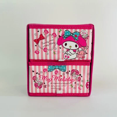 My Melody Anime Folding Container Case Storage Box Makeup Girl Cute Cartoon - Image 1 of 4