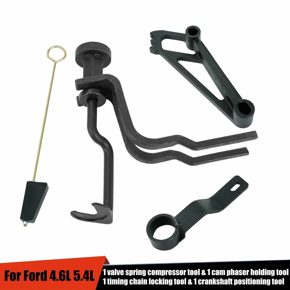 For Ford 4.6L 5.4L 3V Engine Valve Spring Compressor Crankshaft Positioning Tool Foto 1 de 4
