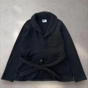 Engineered Garments Shawl Collar Jacket Black Wool Size L Used From Japan - Picture 1 of 6