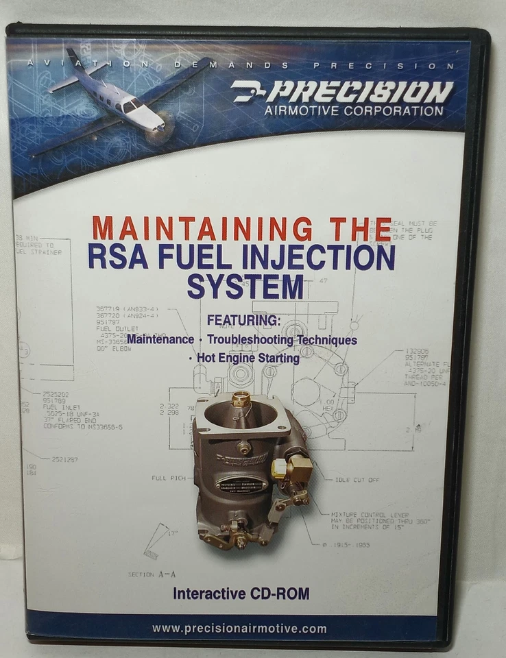 Precision Plane Maintaining the RSA Fuel Injection System Interactive CD-ROM - Image 1 of 4