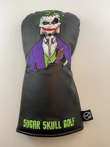 Sugar Skull Golf The Joker schwarz Fahrer Dr Head Cover SSG gebraucht 910264 - Bild 1 von 4