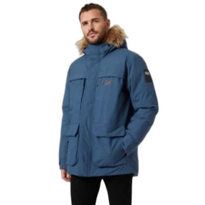 Helly Hanen MEN’S NORDSJO WINTER PARKA North Sea Blue Neu XL RRP €380 No. 53488 - Bild 1 von 11