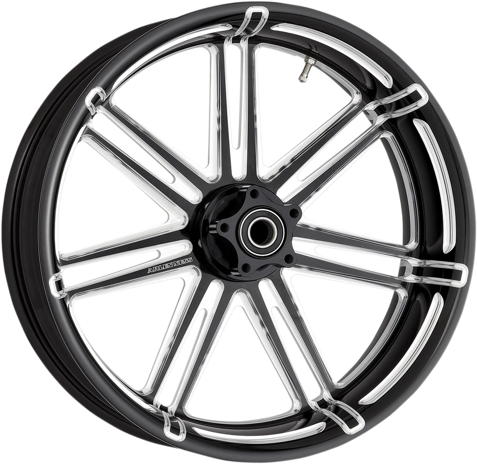 Arlen Ness 7 válvulas traseiras pretas 18" X 5.5" aro de roda ABS Harley Touring 2009-2018 - Imagem 1 de 1