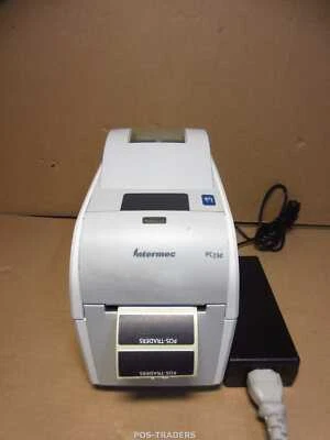 Intermec PC23D USB Thermal 56 mm Label Printer 203dpi Drucker TESTED OK + PSU - Bild 1 von 4