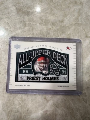 2003 Upper Deck UD Patch Collection All-Upper Deck Priest Holmes #UD-16 - Image 1 of 4