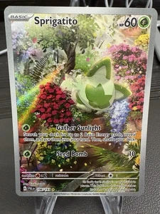 Pokemon TCG Sprigatito 196/193 Sv02: Paldea Evolved Full Art - Bild 1 von 2