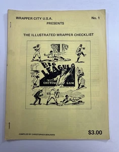 Wrapper City USA Presents The Illustrated Wrapper Checklist MG34 - Picture 1 of 2