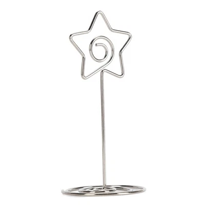 Tischnummernhalter 20pcs Silver Desktop Memo Clip Stylisch Und Praktisch Für - Bild 1 von 4