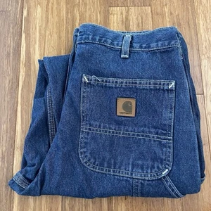 Carhartt Herren Hose Loose Org Fit Jeans RN 14806 32x34 Carpenter Xtra Pockets - Bild 1 von 8