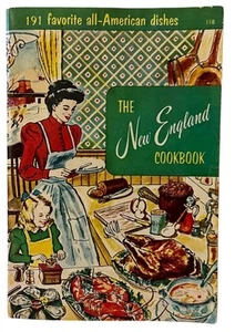 The New England Cookbook Culinary Arts Institute #118 1965 recetas regionales de colección - Imagen 1 de 6