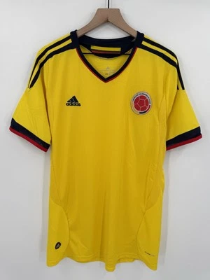 Camiseta de fútbol americano Columbia 2012/2013 local Adidas amarilla para hombre XL Foto 1 de 4