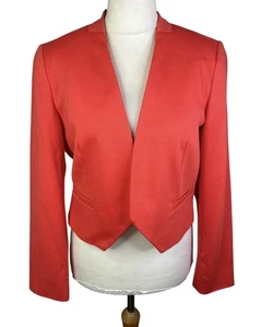 Giacca blazer M&Co donna nuova con etichette arancione jersey UK 14 elegante festa Natale prezzo consigliato £ 39 - Foto 1 di 8