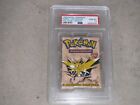 POKEMON FOSSIL 1ST EDITION BOOSTER PACK 1999 ZAPDOS FOIL PACK WOTC PSA 10
