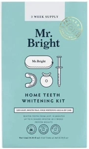 Mr. Bright Home Teeth LED Whitening Kit 3 WEEK SUPPLY NEW!!! - Picture 1 of 5