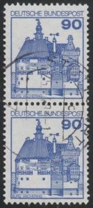 Germany 1977-79 SC# 1239 - Castle - Vischerenburg - One pair - Used Lot # 264 - Picture 1 of 2