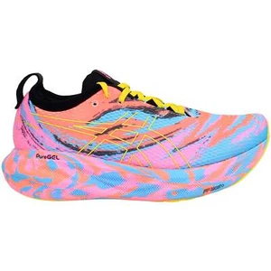 Asics Gel-Nimbus 25 Lace-Up Multicolor Synthetic Womens Running Shoes 1012B586 - Picture 1 of 13