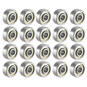 20pcs Deep Groove Ball Bearing 623ZZ Double Shield 3 x 10 x 4mm Carbon Steel - Picture 1 of 5