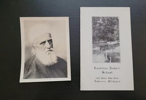 LOTE DE LIBROS DE FOTOS BAHAI ʻAbdu'l-Bahá ESCASO BAHÁ'Í DAVISON MICHIGAN LOUHELEN - Imagen 1 de 15