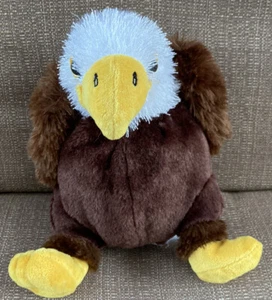 GANZ Webkinz EAGLE Plush Stuffed HM214 Bird ~NO CODE~ Retired - Picture 1 of 8