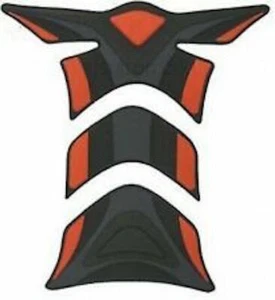 PROTEZIONE SERBATOIO MOTO TANK PAD ADESIVO BIKE IT 3 PARTI ROSSO NERO TPURUB04 - Picture 1 of 1