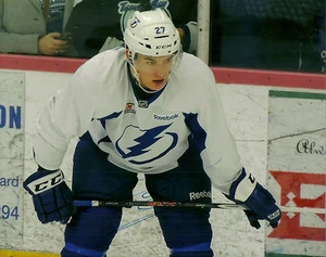 Jonathan Drouin Hand Signed 8x10 Photo NHL Tampa Bay Lightning Autograph Hockey - Picture 1 of 1