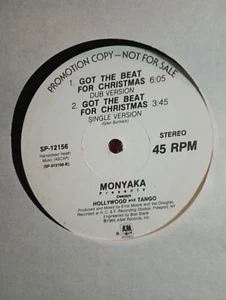 NEAR MINT VINYL 12" Deejays Hollywood &Tango Got the Beat For Christmas PROMO - Imagen 1 de 2